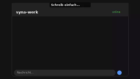 Animation: Erste Frage an den Assistenten